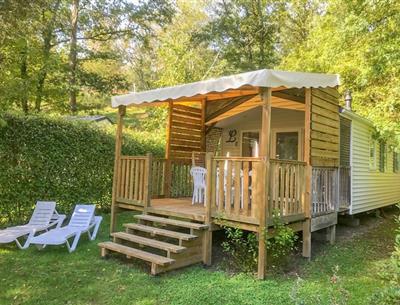mobilhome Floralis  camping la Pélonie en Dordogne