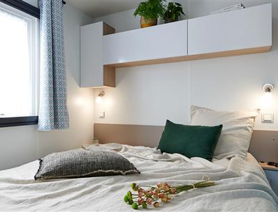 La Pélonie - Mobil-home HAUTEFORT chambre