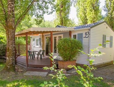 mobilhome Lascaux camping de la Pélonie en Dordogne