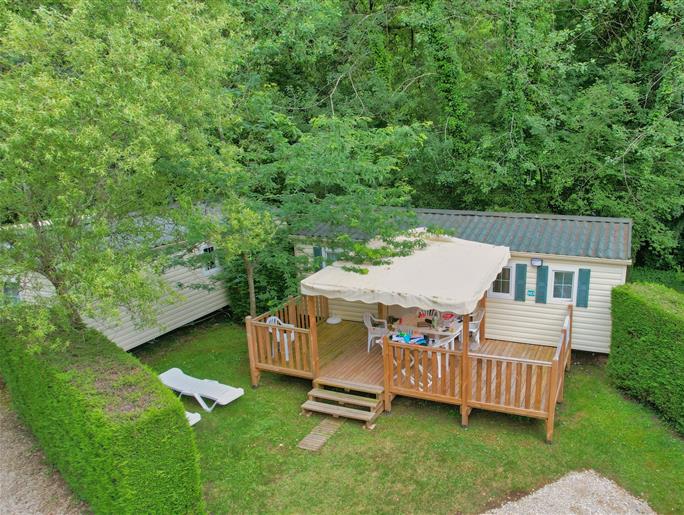 Mobil Dordogne camping La Pélonie